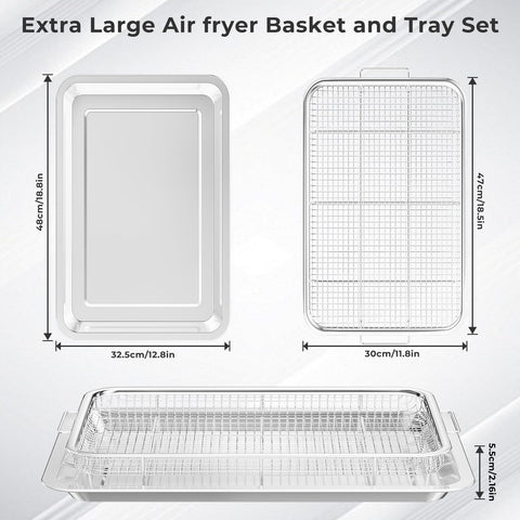 Includes 30 pre-cut parchment papers for quick cleanup.