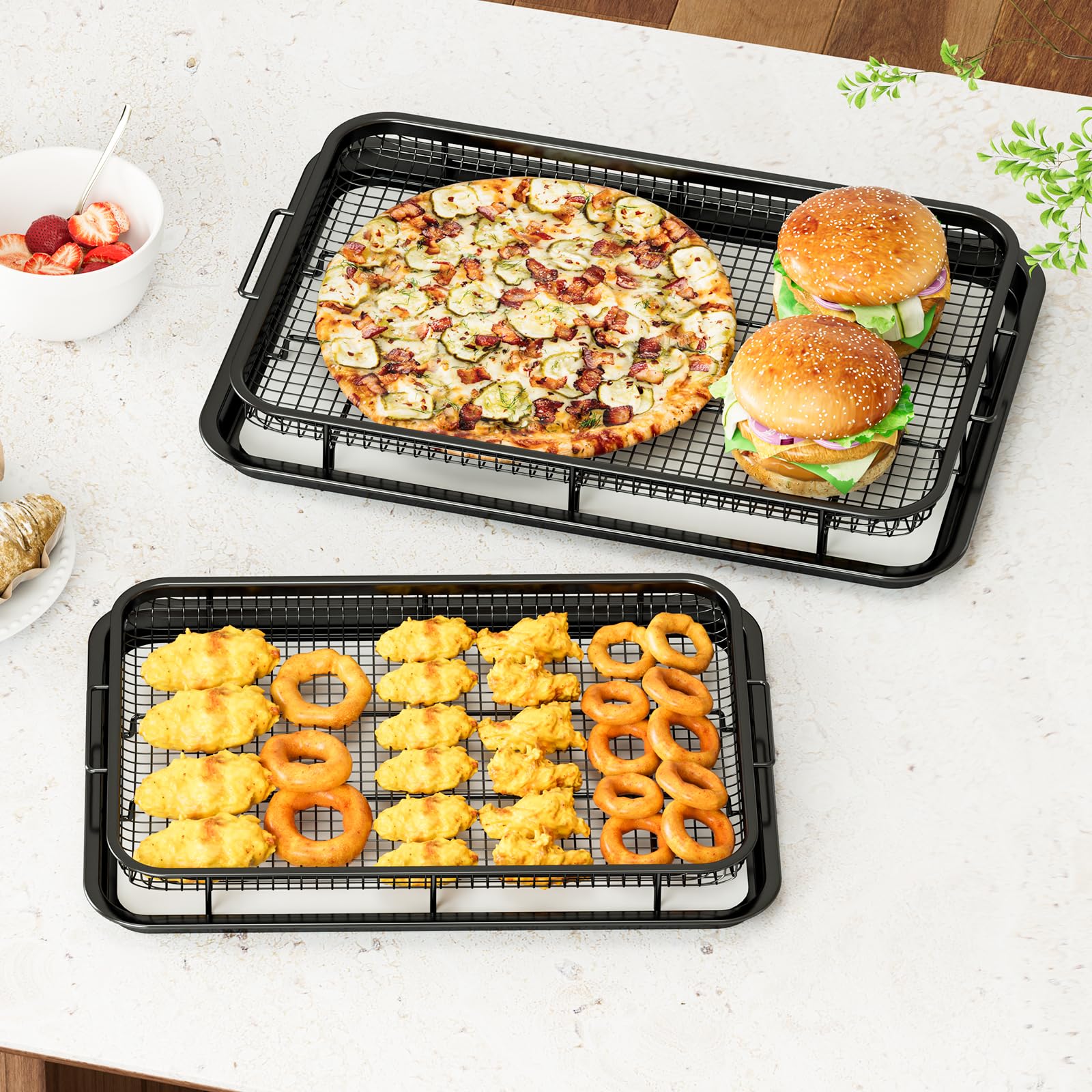 THORSES fits most ovens with air fry mode for versatile cooking.