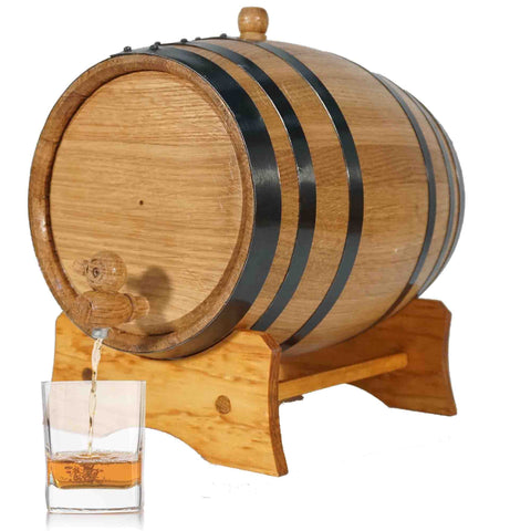 THOUSAND OAKS BARREL 3L aging barrel stand displaying compact home aging setup