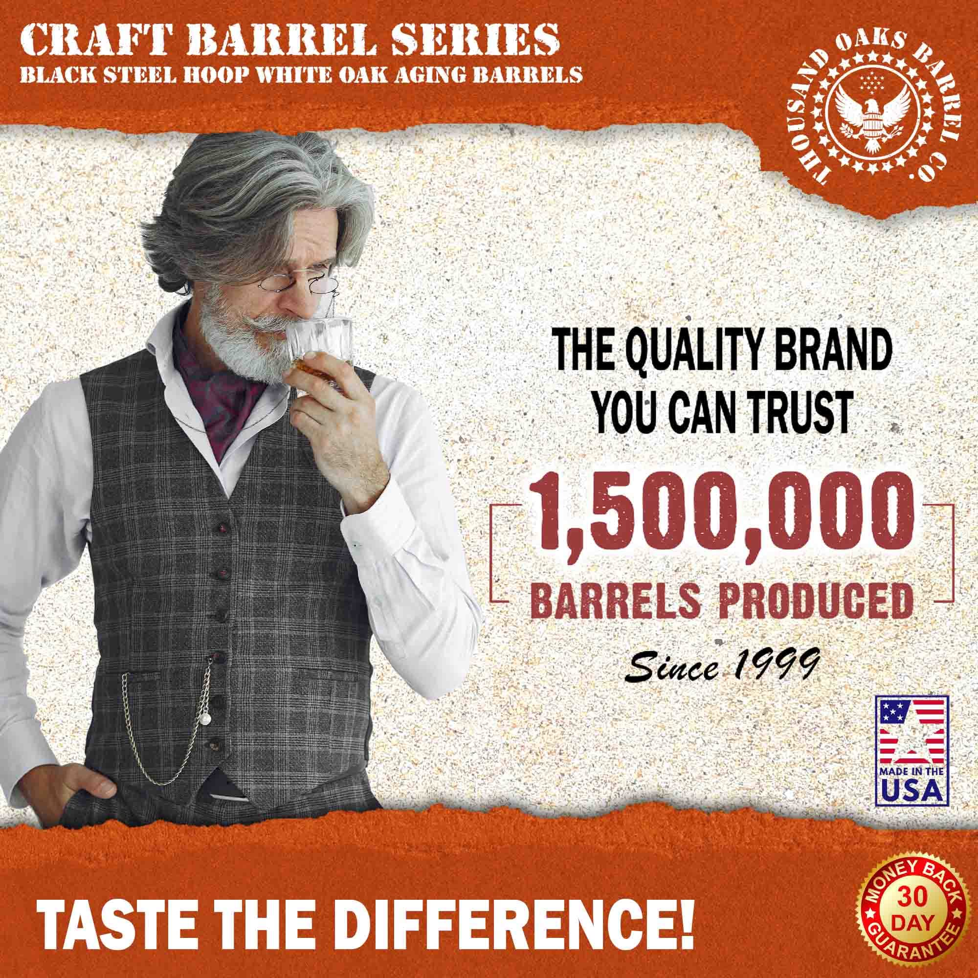 THOUSAND OAKS BARREL gift-ready package for whiskey and wine lovers