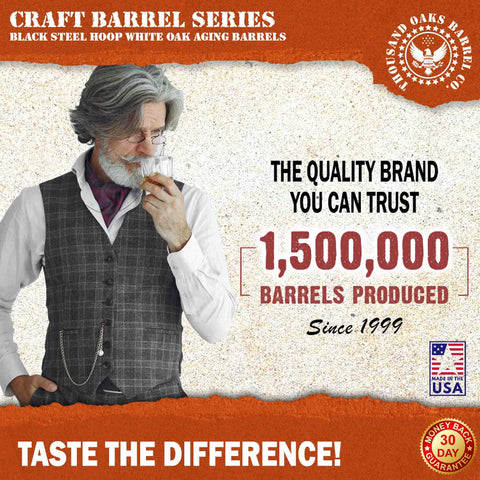 THOUSAND OAKS BARREL multi use aging kit for spirits and wine