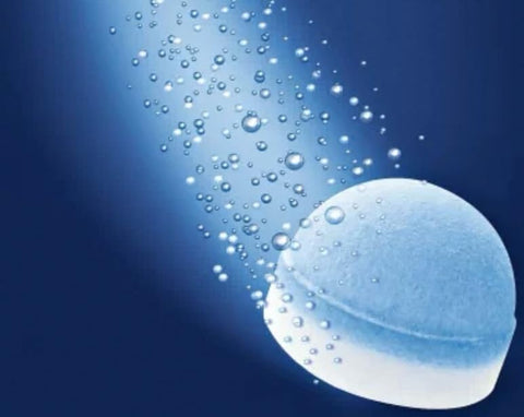 Three-Phase Cleaning Tablets in a kitchen setup demonstrating simple routine cleaning for cleaner aroma.