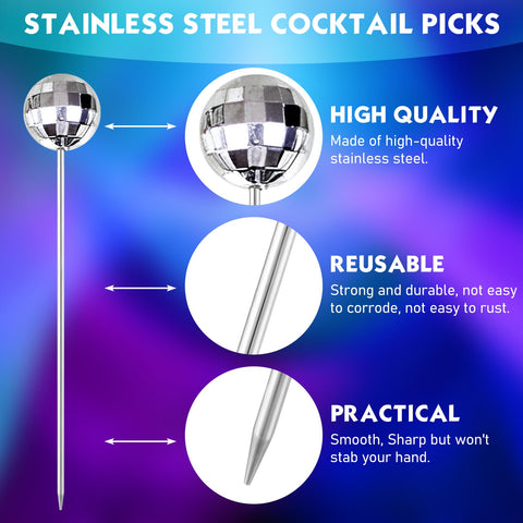 Threehoney durable martini picks perfect for upscale parties and home bars