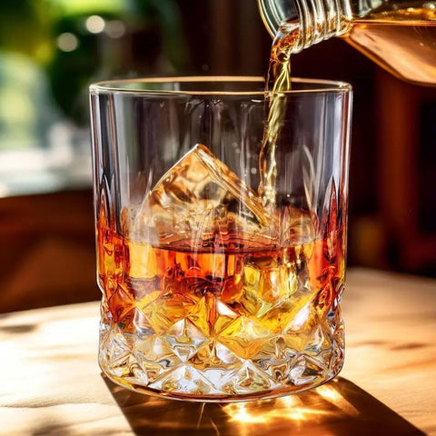 Thsinde Heavy Whiskey Tumbler lifestyle shot for entertaining hosts