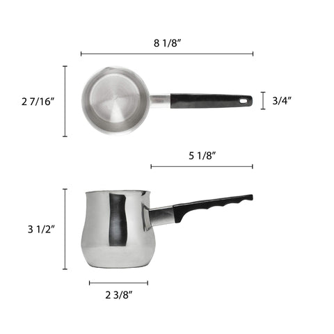 Thunder Group SLTCD012 ergonomic plastic handle provides comfortable handling during every brew