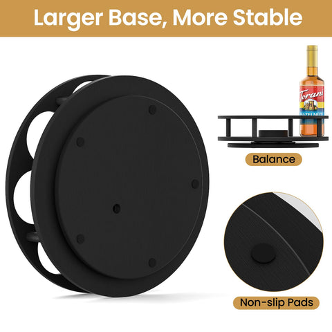 THYGIFTREE heavy base with anti-slip pads enhances stability during countertop use.