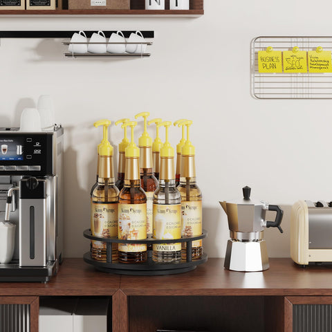 THYGIFTREE center-flavor pivot keeps your favorite syrup within quick reach.