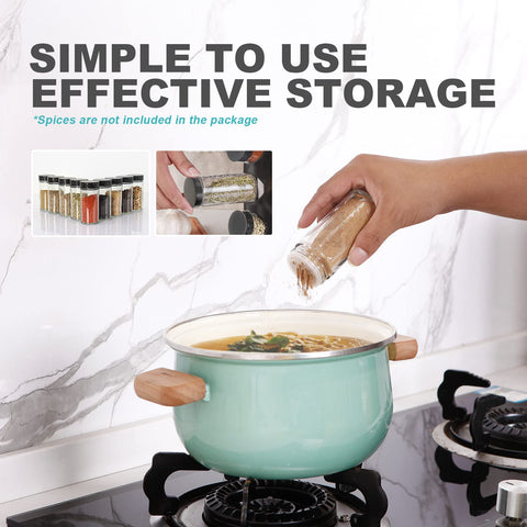 Tianifa 360 degree rotating design makes cooking prep faster.