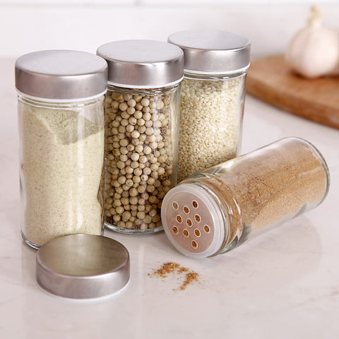 Tianifa lead-free and BPA-free glass jars.