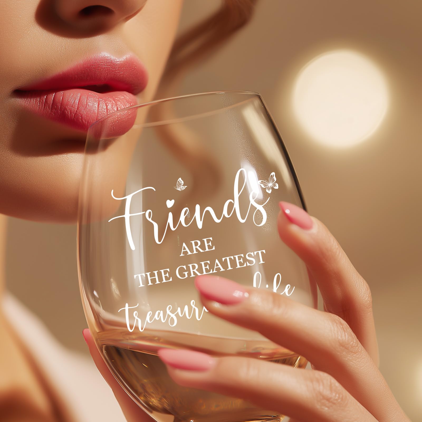 TIAOFENGZHEN Scratch-resistant wine glass ready for daily use