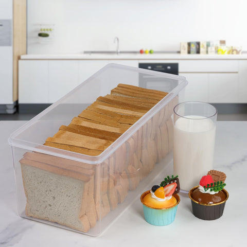 Tiawudi bread container on counter simplifies mornings.