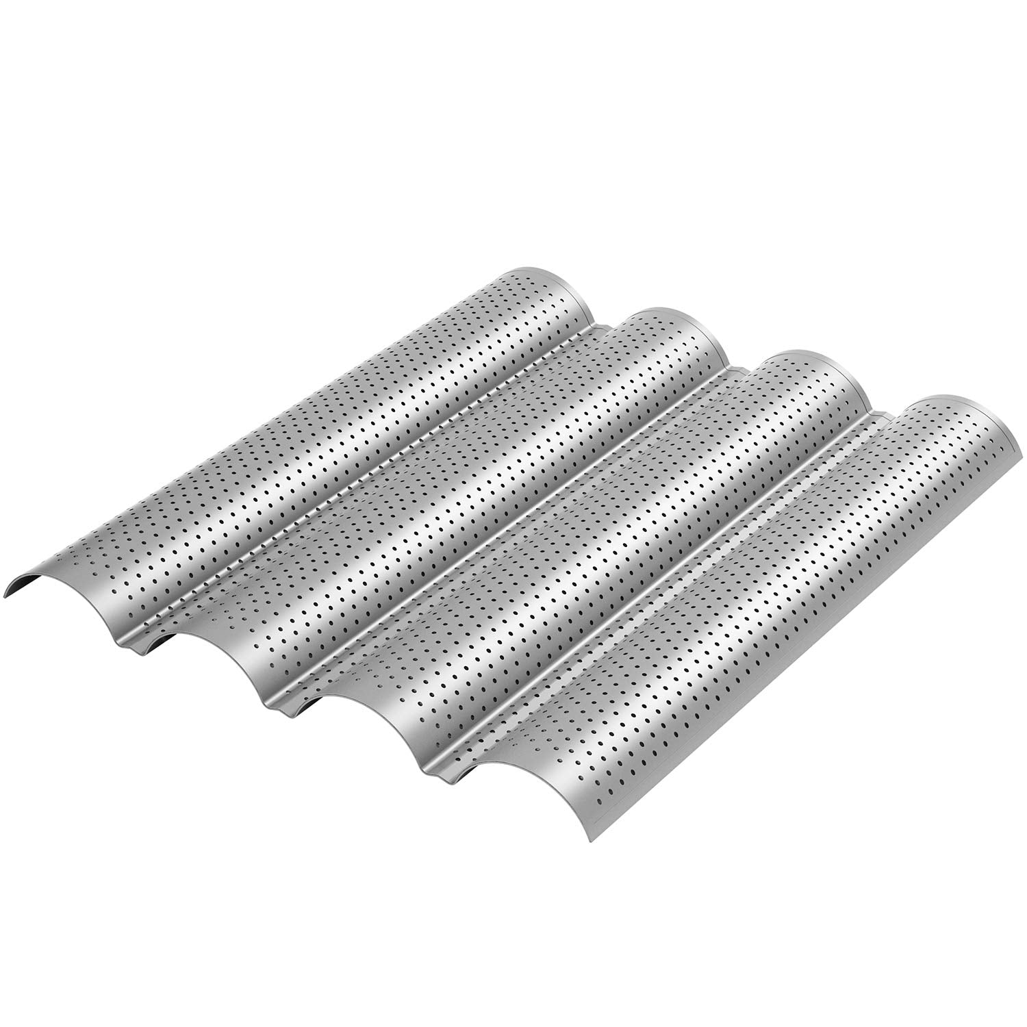 Large 15x13 inch Tiawudi baguette pan fits standard ovens