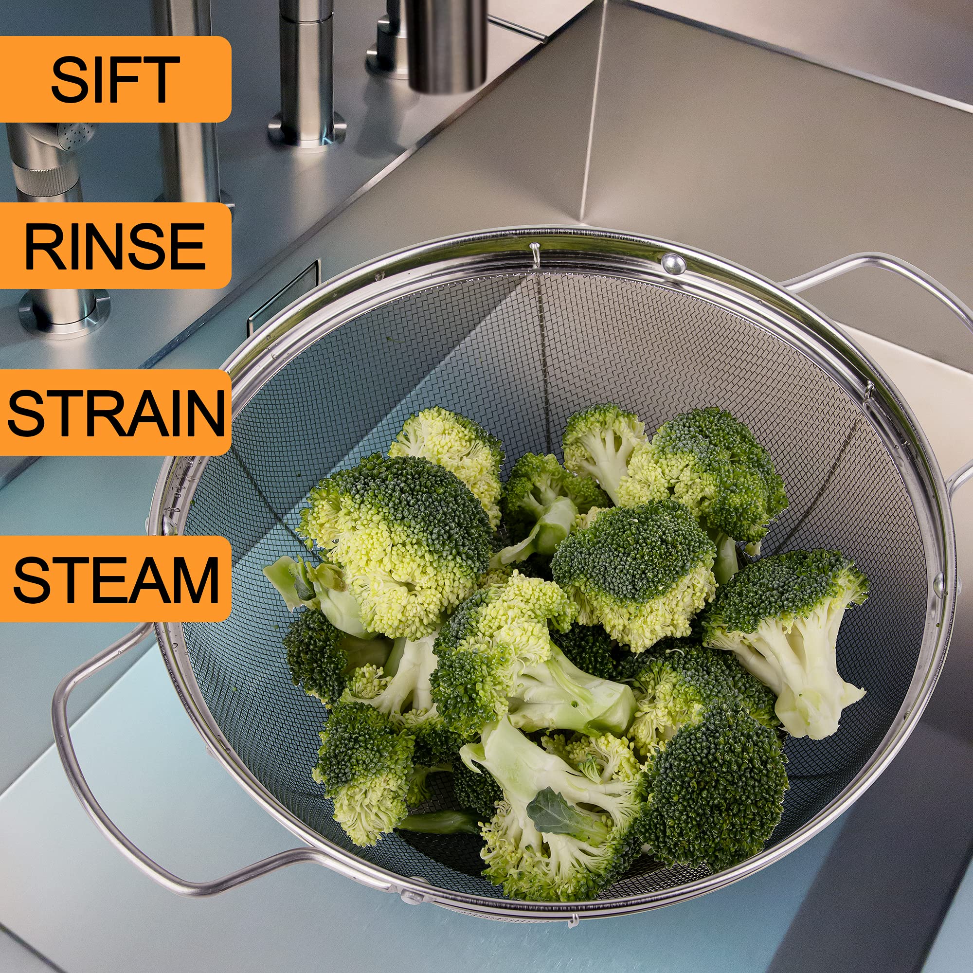 Tiawudi colander dishwasher-safe for easy cleaning after meals