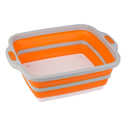 Tiawudi collapsible tub with built-in cutting board and 8L capacity for prep.
