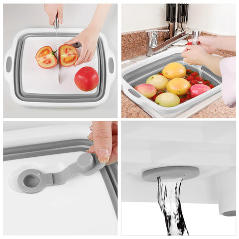 Tiawudi BPA-free tub and kitchen organizer for easy dishwashing and storage.