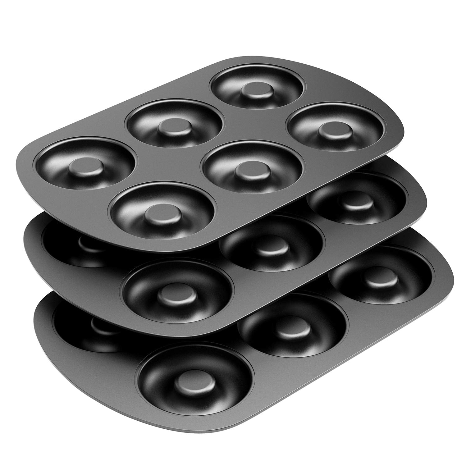 Tiawudi donut pan six-cavity set shown for even baking.