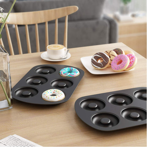 Tiawudi donut pan with donuts cooling after bake.