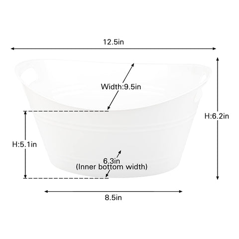 Tiawudi four point five liter tub showing versatile storage capacity.