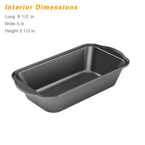 Tiawudi loaf pan easy grip focus with comfortable handles for safe handling.