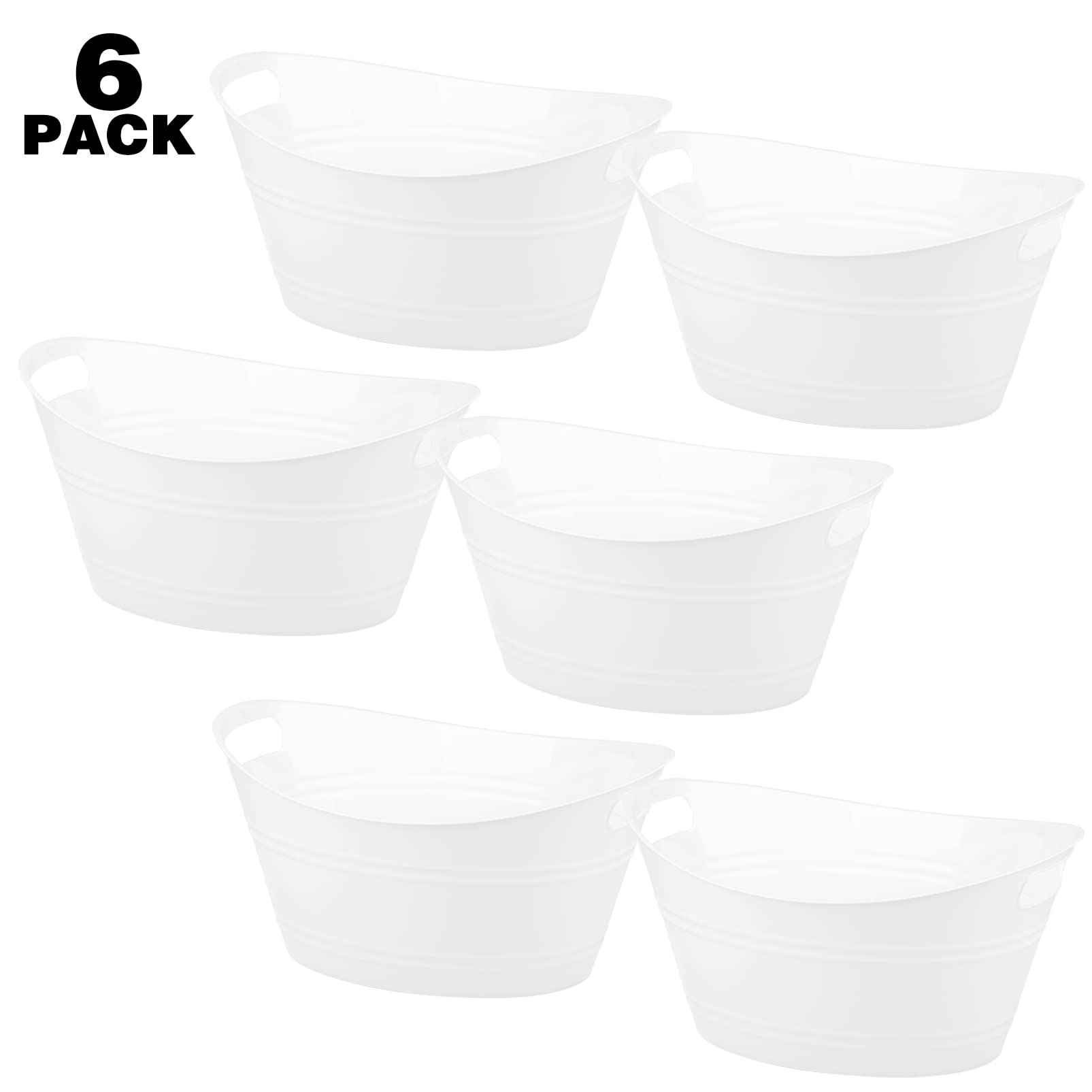 Tiawudi oval tub with built-in handles for easy transport at home or classroom.