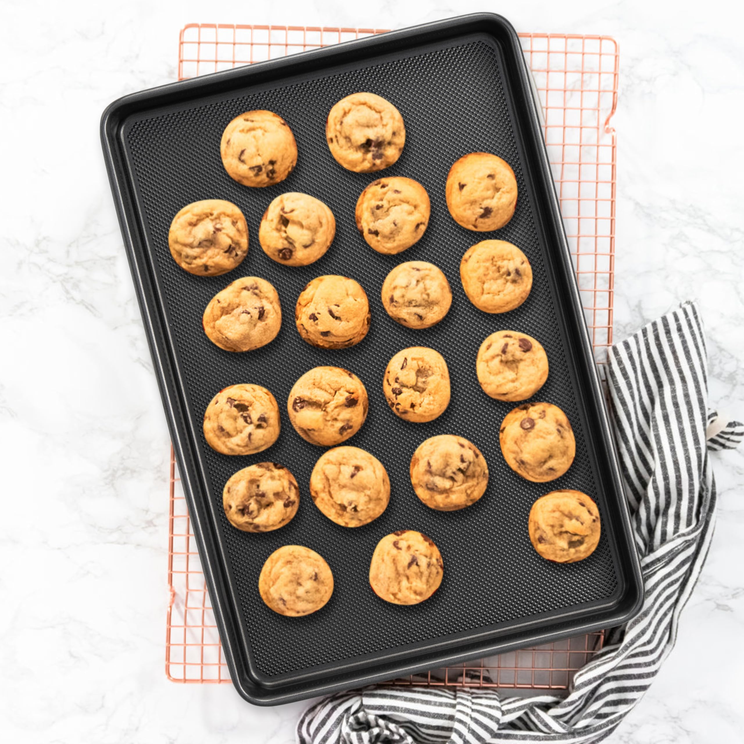 Tiawudi oven-safe label shows durability up to 450°F