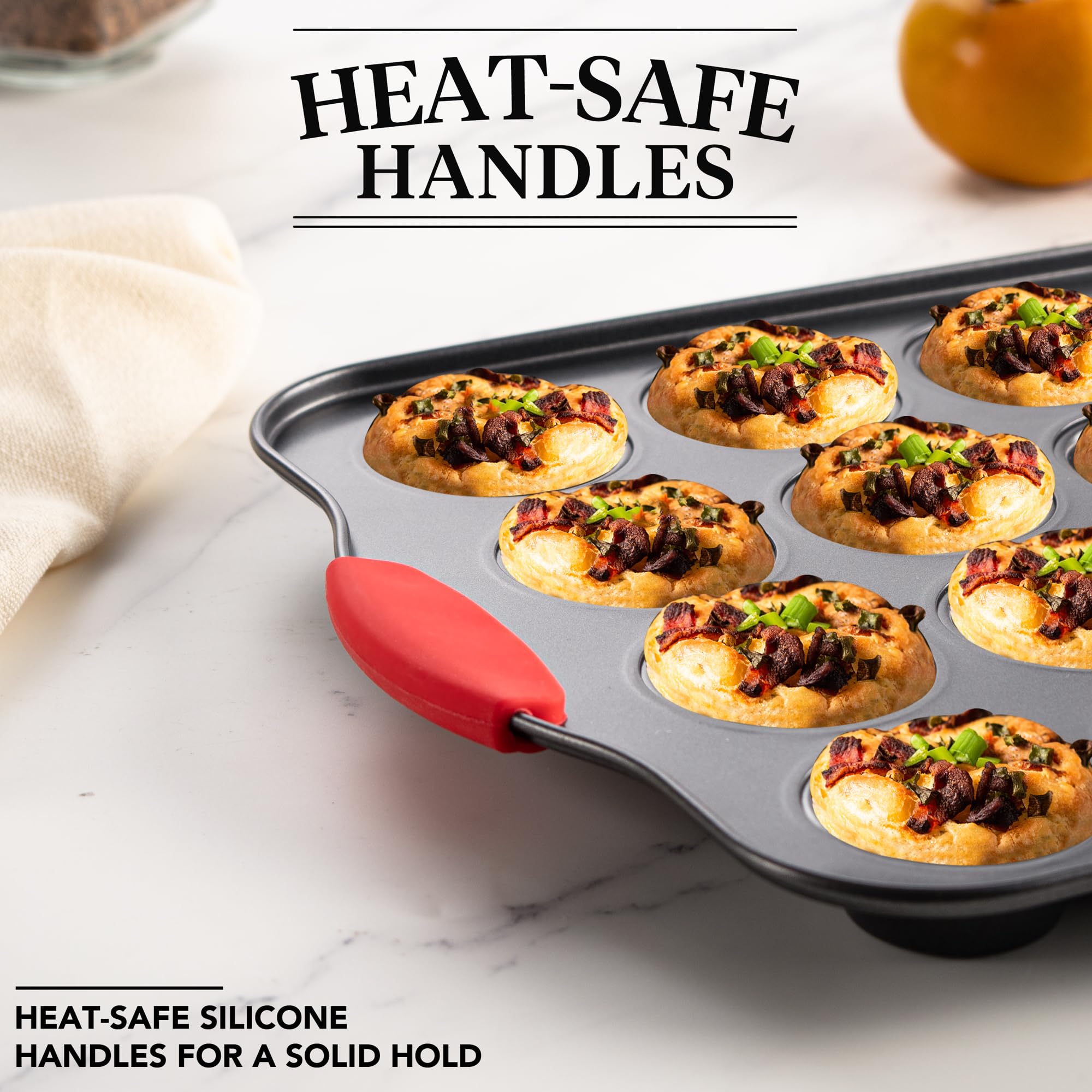 Tiawudi oven-safe pan up to 450°F for versatile recipes