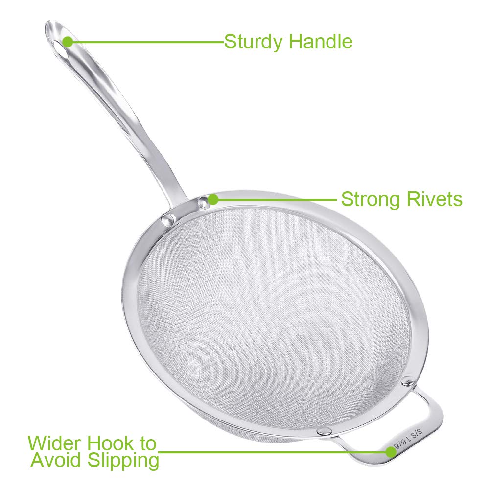 Tiawudi riveted solid handle prevents slipping during use.