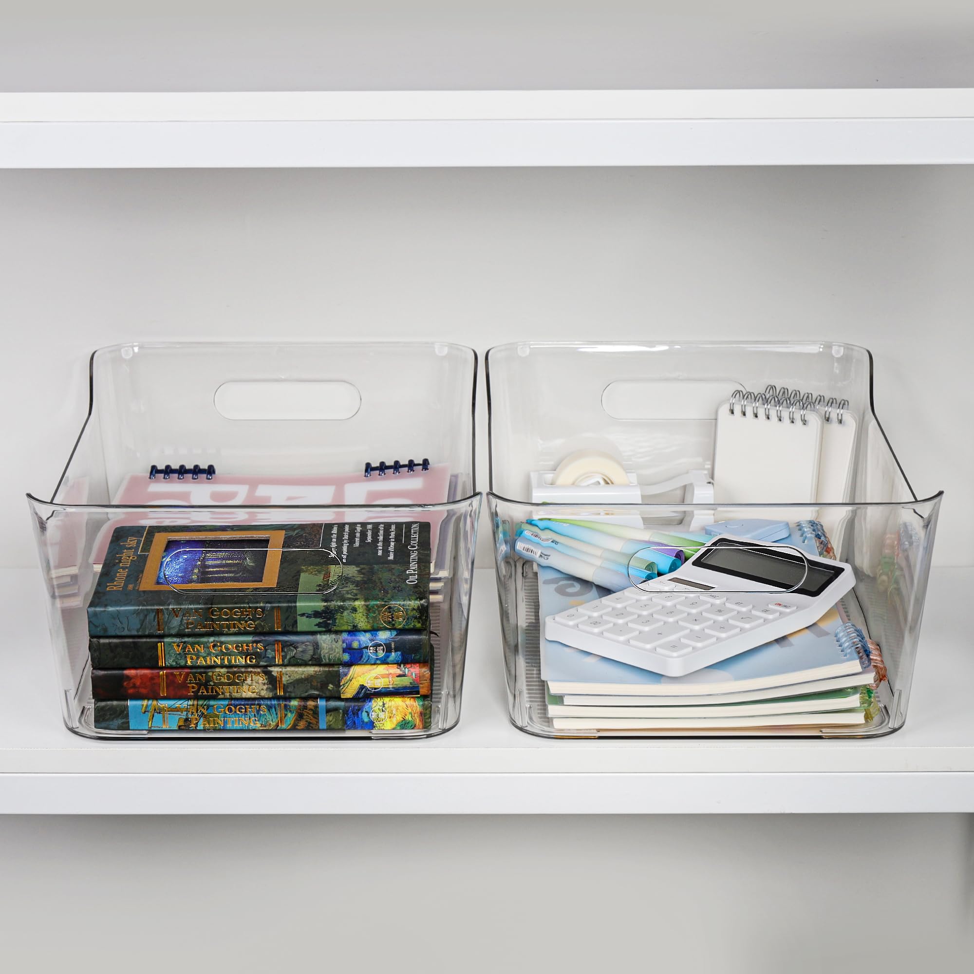 Tiawudi X-Large Bin on shelf demonstrating neat pantry organization.