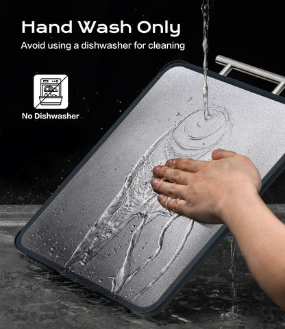 Tibbicc board easy to rinse with water for quick cleanup