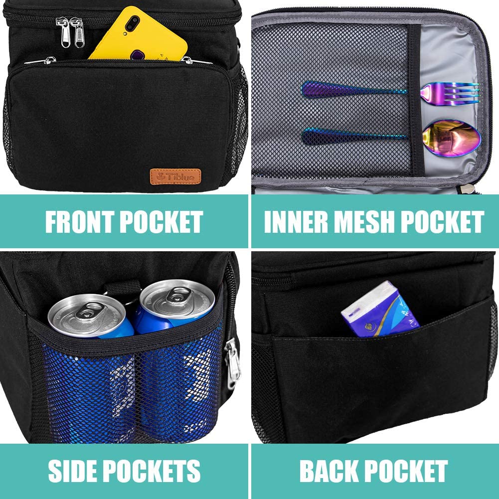 Tiblue adjustable shoulder strap demonstrates flexible carrying options.