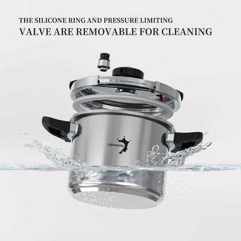TIBORANG 8.5 Qt induction-compatible for versatile stove use