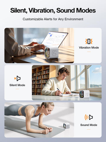 Three alert modes options for different environments