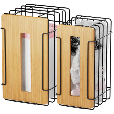 TIDIIABODE plastic bag dispenser storage helps quick bag retrieval.