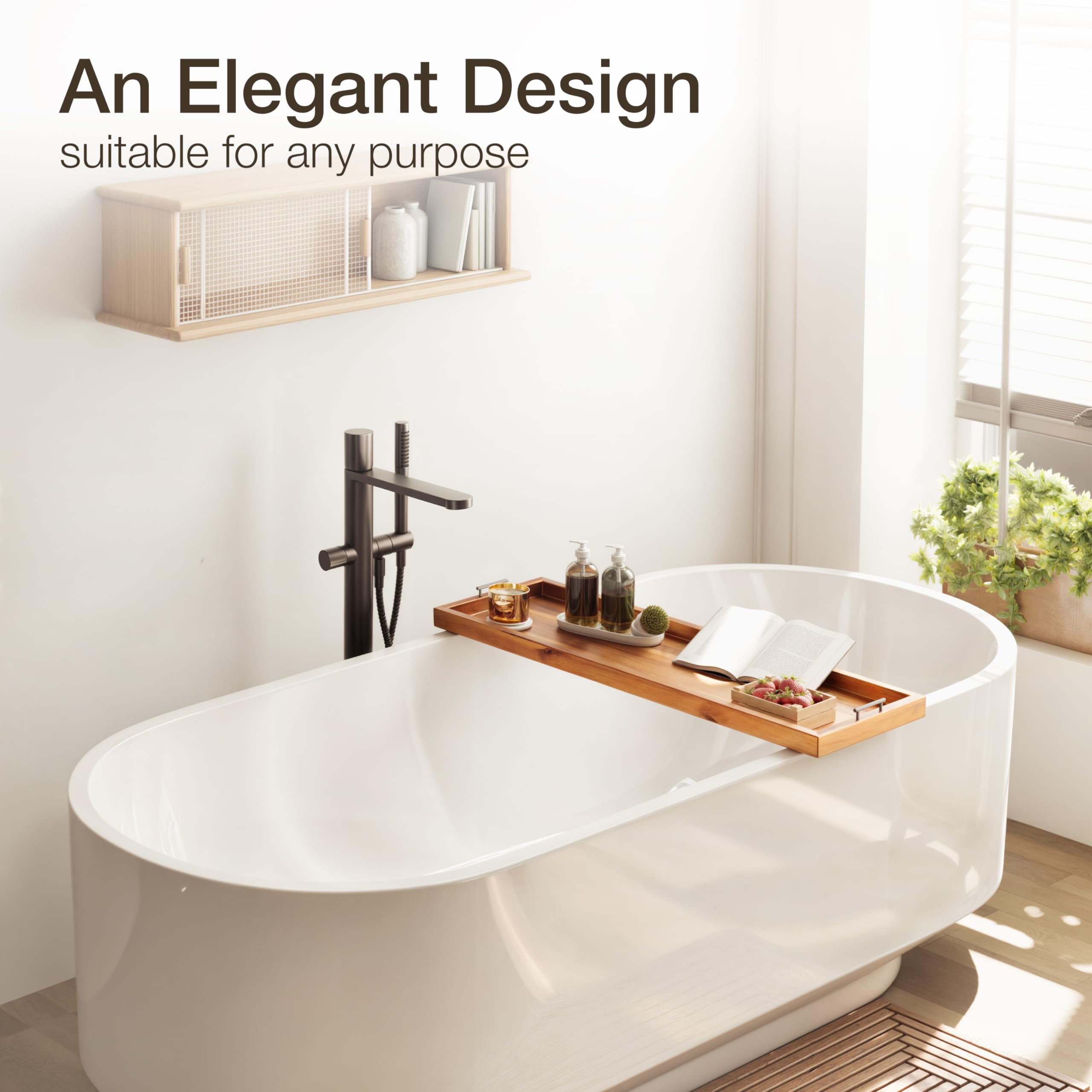 Tidita acacia wood grain showcases unique pattern adding warmth to spreads