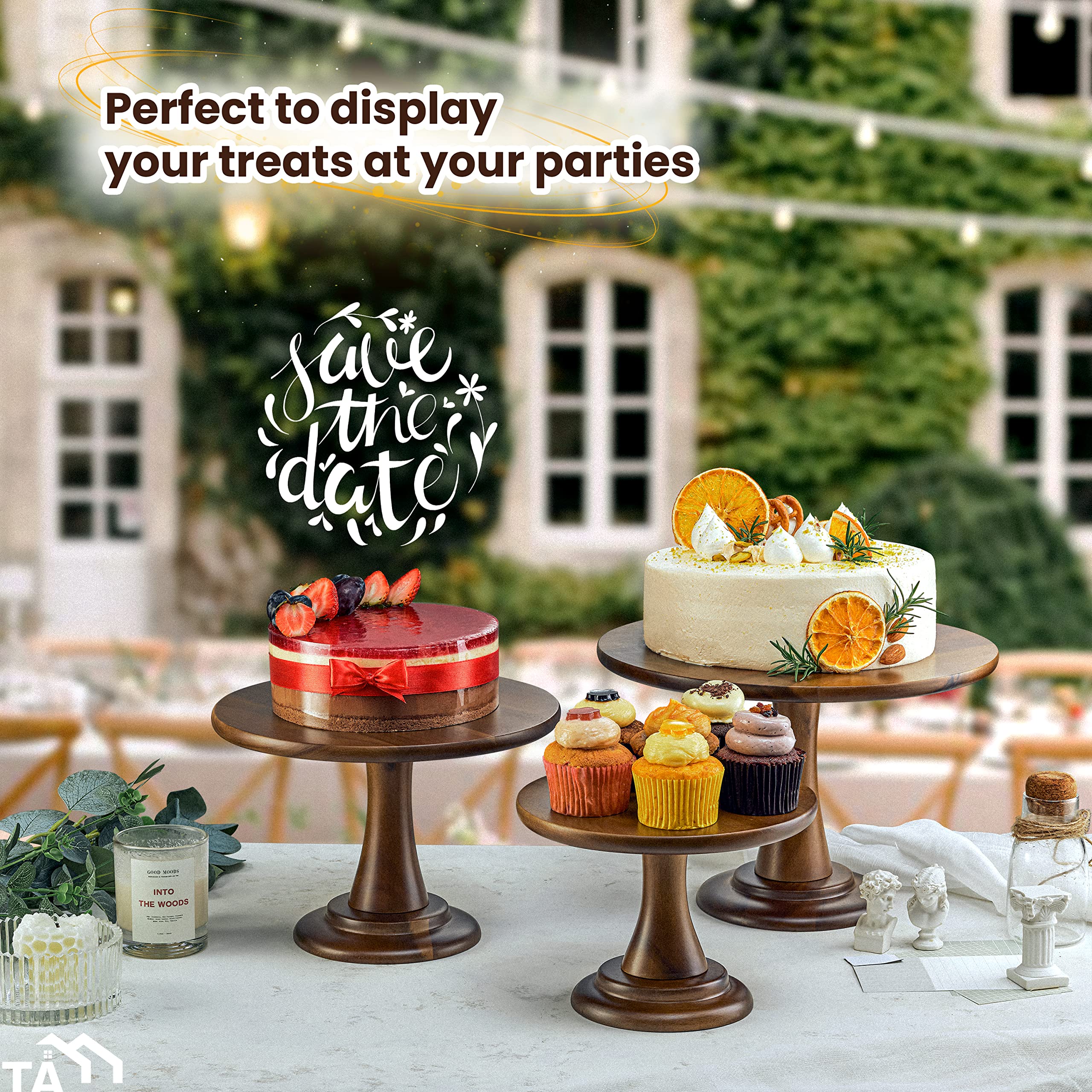 Tidita cupcake stand dessert display ideal for cupcakes and cookies at gatherings.
