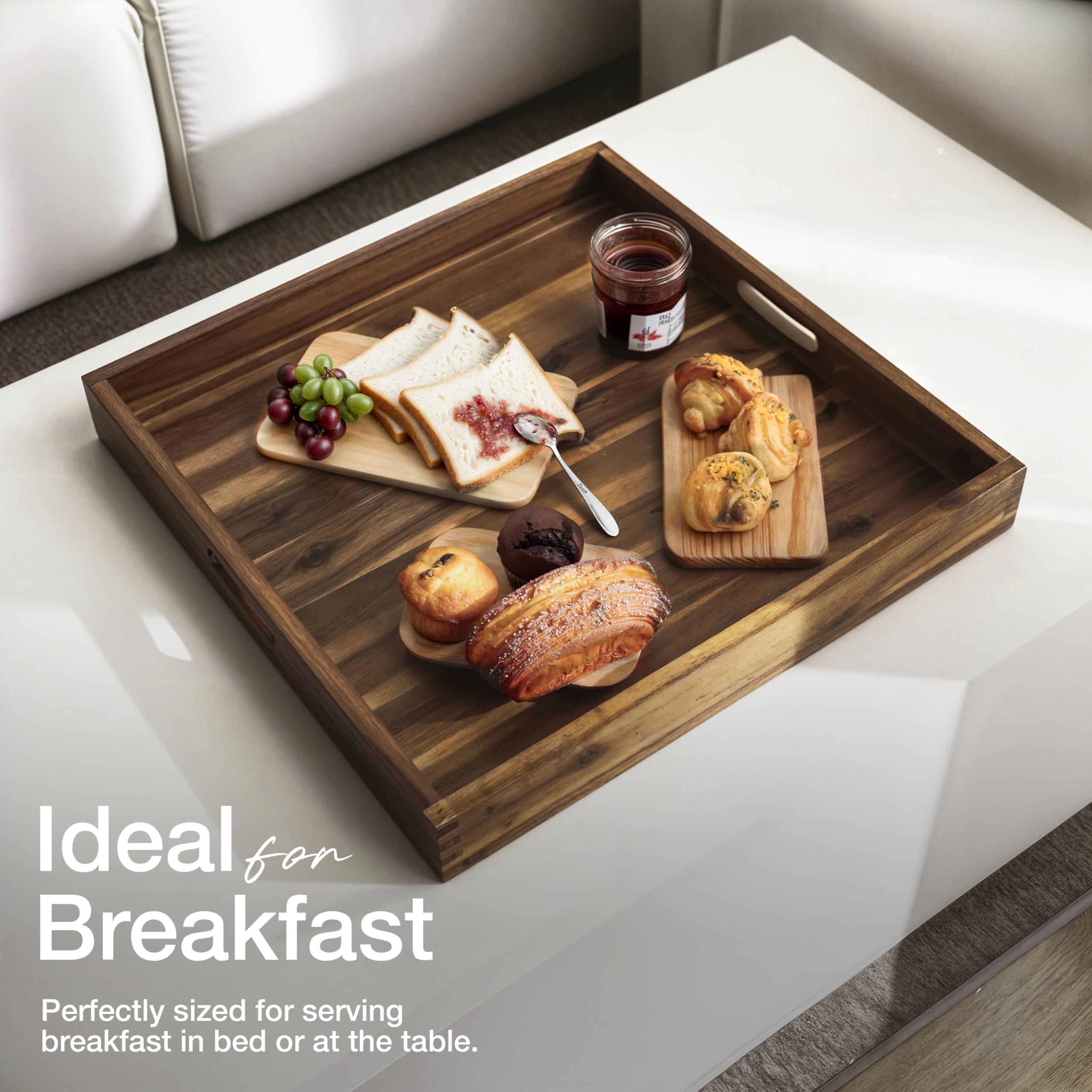 Versatile Tidita tray functions as decor or organizational surface