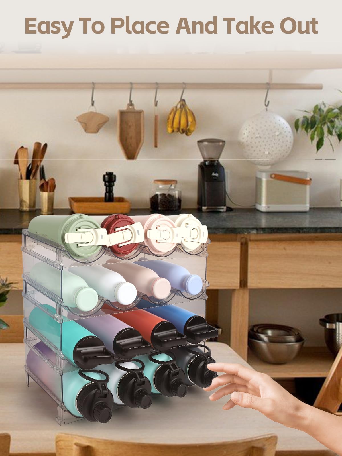 TIDY SAVANT in fridge storage setup for orderly beverages