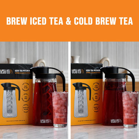 Tiesta Tea Dishwasher Safe Pitcher for effortless cleanup.