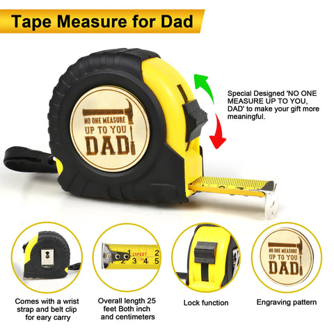 Tifeson dad tape measure for quick precise DIY measurements