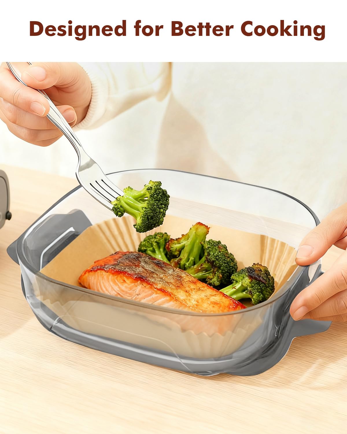 Tiga eco-friendly material reduces waste and supports tidy cooking