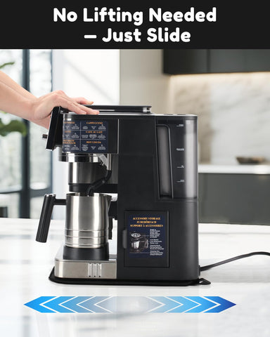 Tiga anti-slip base prevents slippage during daily use of Ninja ES601/ES701.