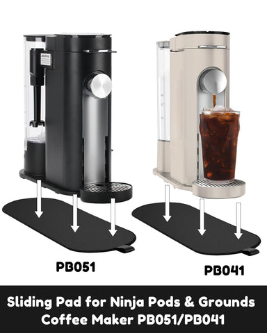 Tiga PB051 glide surface allows effortless repositioning during brewing or cleaning tasks.