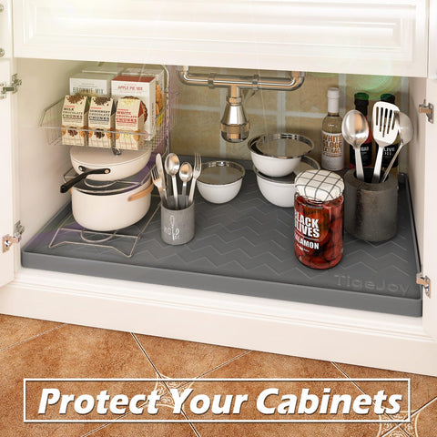 TigeJoy multi-use mat doubles as pet feeding tray.