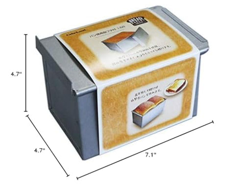 Tiger Crown chevron bread in silver mold shows consistent crust.