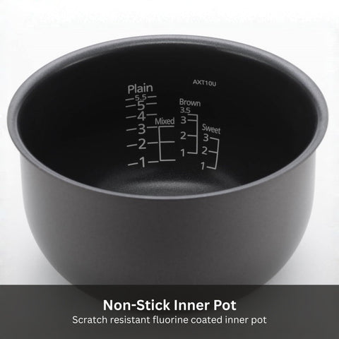Tiger JAX-T18U-K 1.8mm inner pan for even heating.