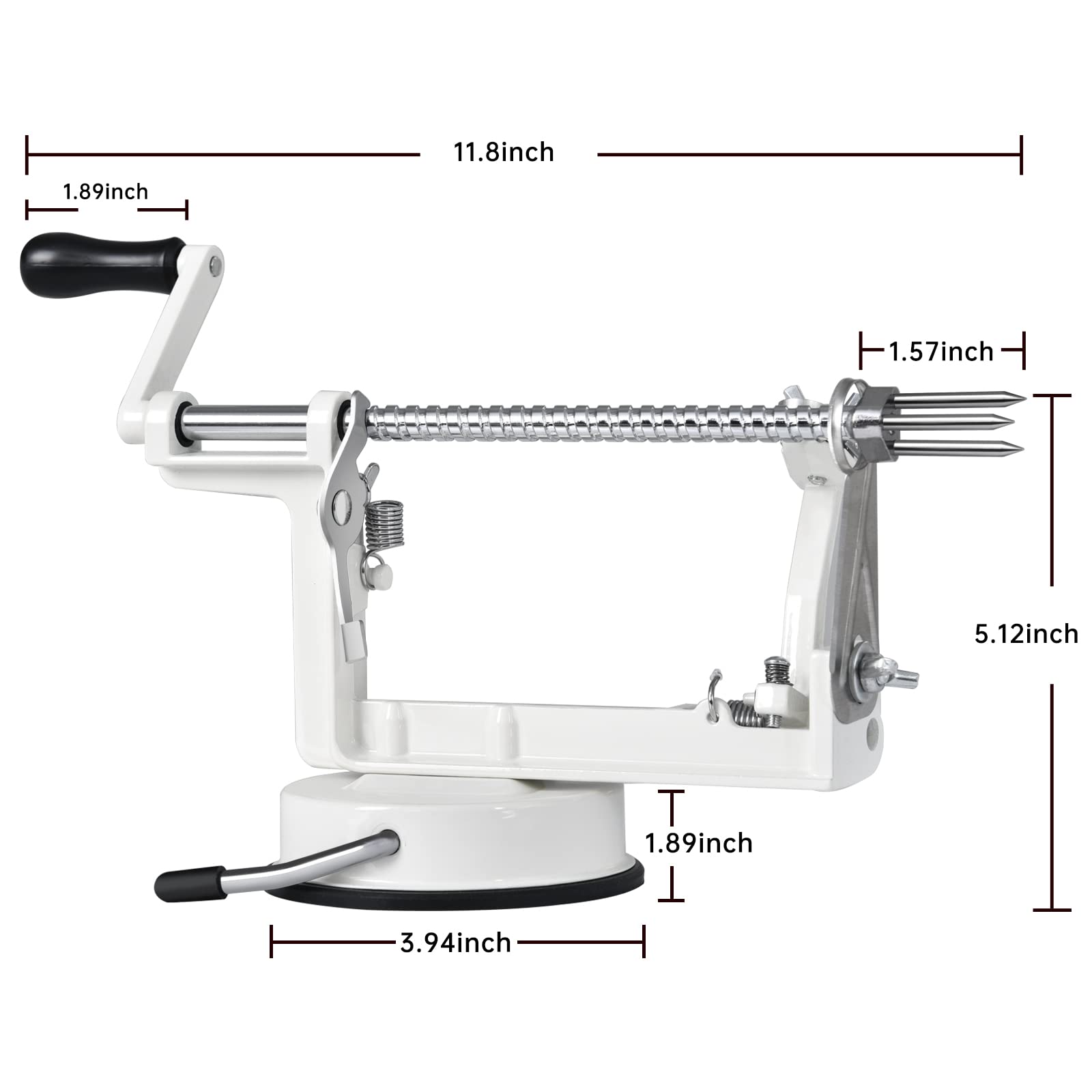 tigwin stainless steel blades ensure clean slices with minimal effort