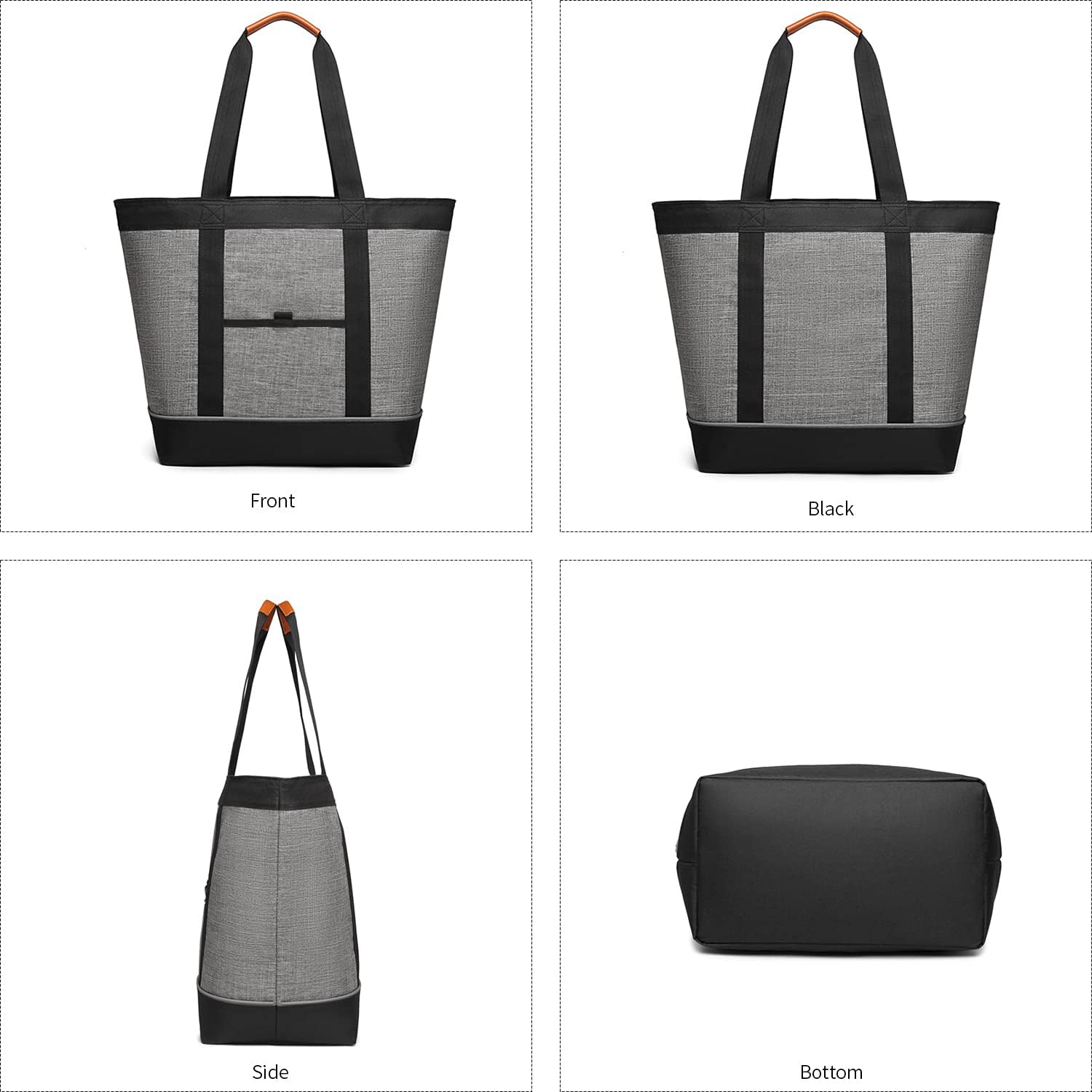 TIIOCTI bag folds flat for easy storage under a car seat.