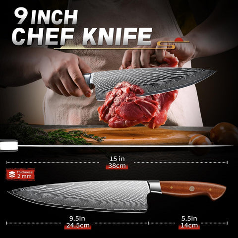 TIJERAS professional chef knife ideal for home and restaurant kitchens