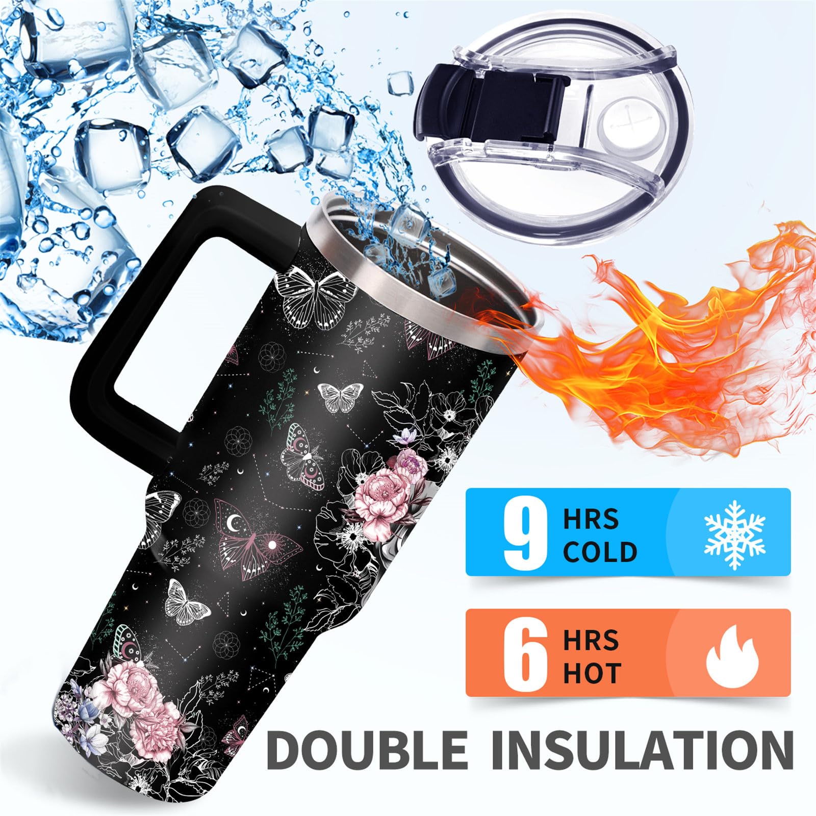 TikMODERN double-wall insulation keeps drinks at the right temperature longer.