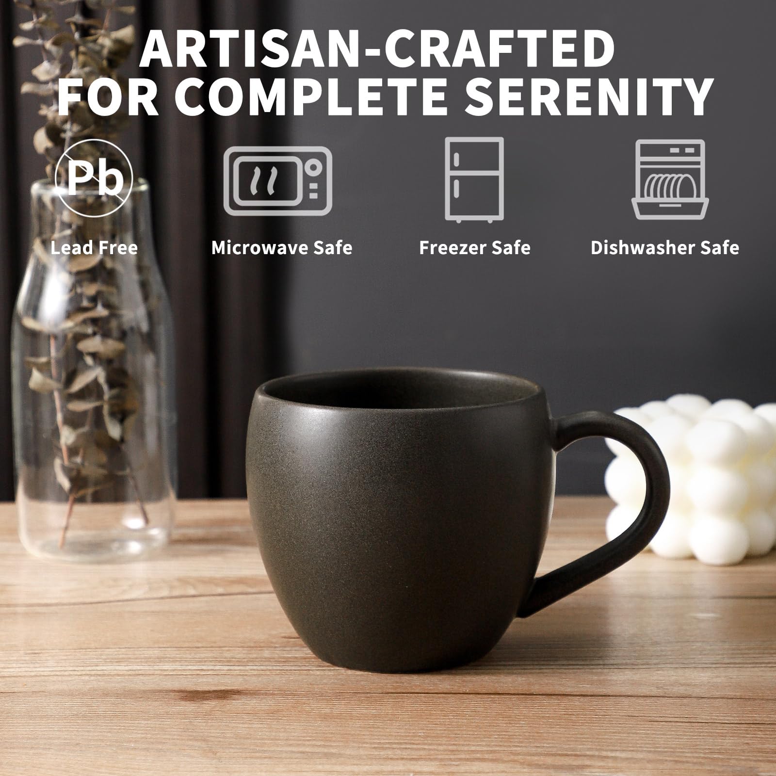 Tikooere mug is dishwasher-safe for easy cleanup after meals.